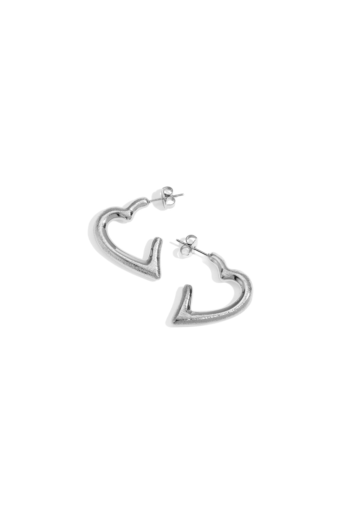 Hoop Earrings Heart Casual Daily Simple Series Women's jewelry